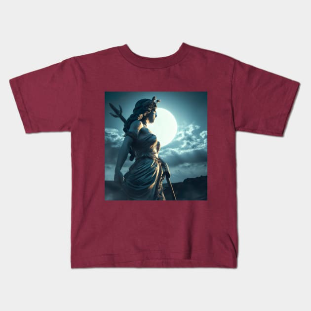 Artemisia Kids T-Shirt by Delta Zero Seven